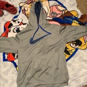 Grey hoodie  will be cleaned lightly used